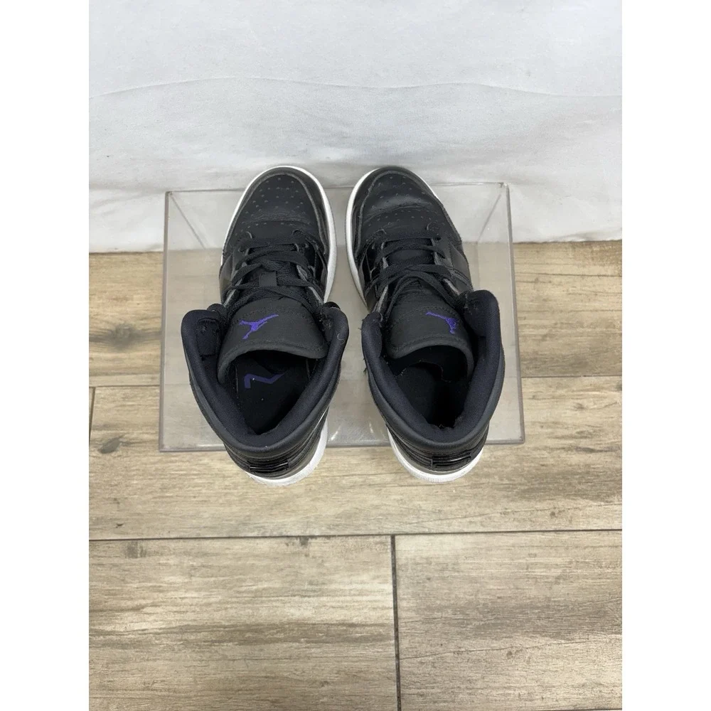 Air Jordan 1 Mid SE‎ Black Size Youth 5 Women's 6.5 - DV1337 004